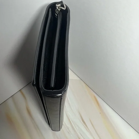 YSL Black Studded Clutch - Picture 6 of 10